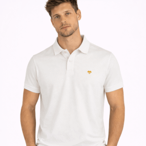 Premium White Polo T-Shirt