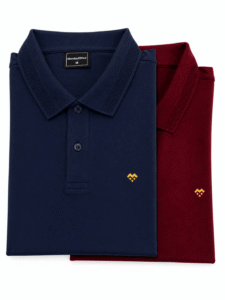 Premium Navy Blue and Maroon Polo T-Shirts