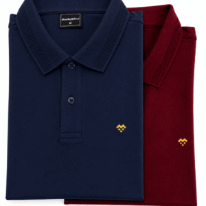 Premium Navy Blue and Maroon Polo T-Shirts
