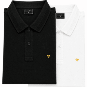Premium Black and White Polo T-Shirts